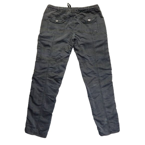 Anthropology Marrakech Women's Cargo Pants Relaxed Casual Gray Size 28 - Picture 2 of 9